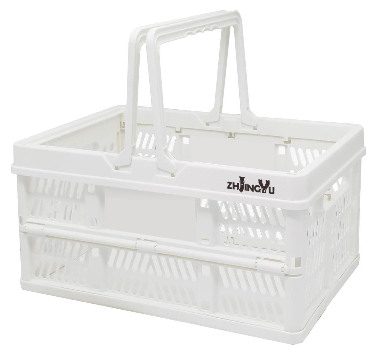 Dripio Opvouwbare Mesh Opbergbox met Handvatten, Wit