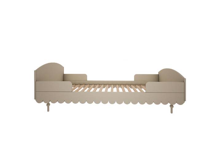Lit 90x200 sommier inclus Wood Luck Babushka Olive