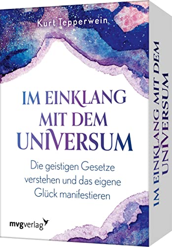 Kurt Tepperwein - Im Einklang mit dem Universum: Die geistigen Gesetze verstehen und das eigene Glück manifestieren. Erfolgscoach Kurt Tepperwein erklärt alles über das Gesetz der Anziehung - Preis vom 18.10.2026 15:28:09 h