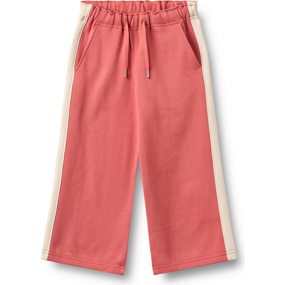 Wheat Sweatpants Day faded red (9628) 104 2893-672-GOTS-9628-104/4y