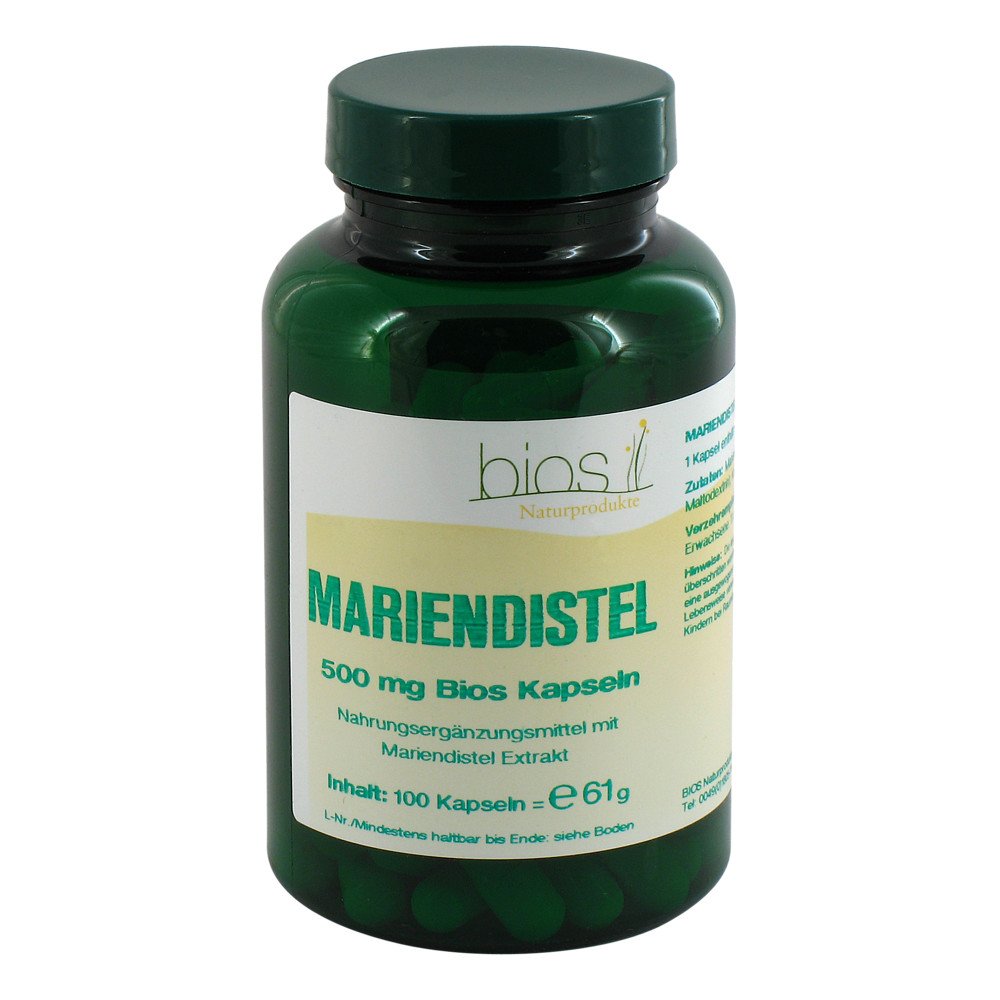 Bios Medical Services Mariendistel 500 mg Bios Kapseln 05897851