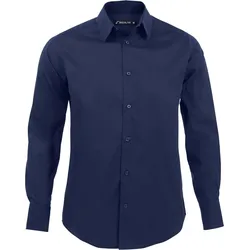 SOLS Herren Stretch Hemd langarm 17000 dark blue 3XL