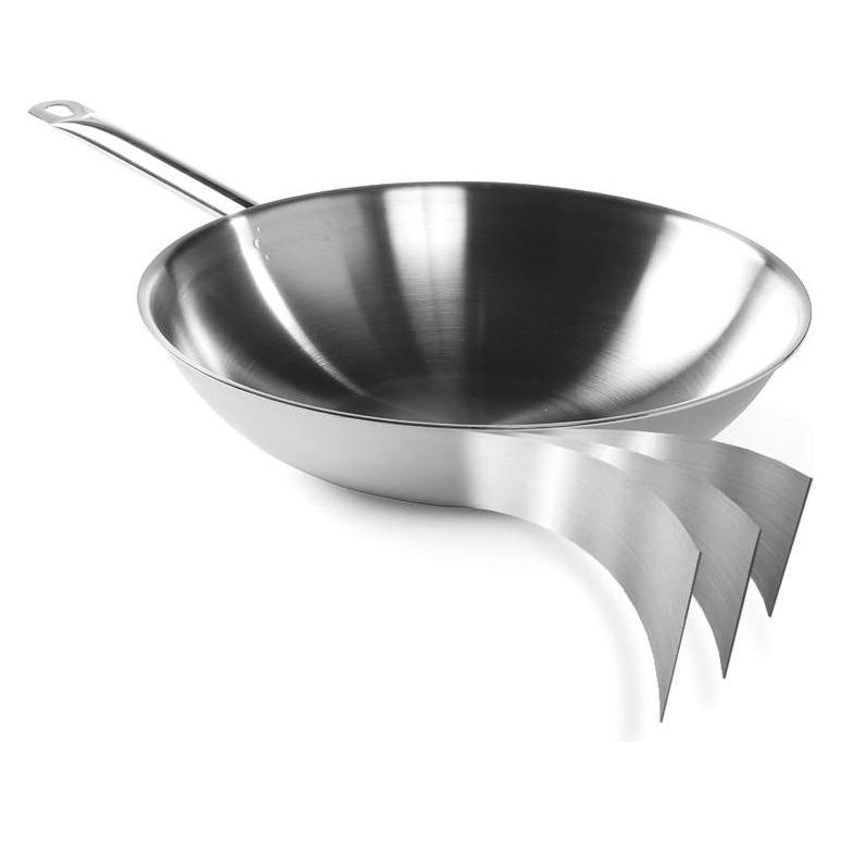 Hendi Wokpfanne 360 mm (Aluminium, 36 x 9 cm) (839003)