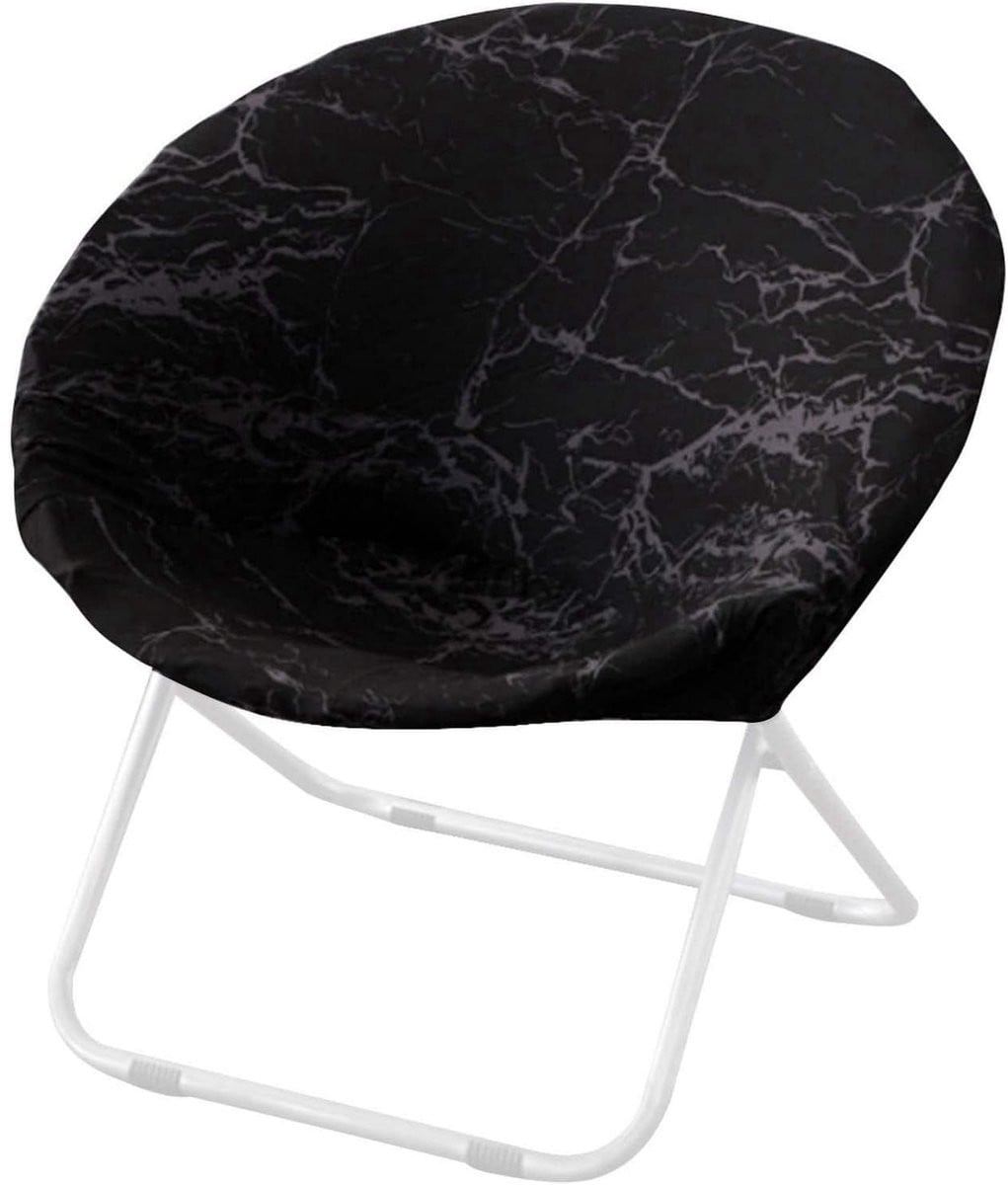 Elegante ronde stretch stoelhoes voor krukken