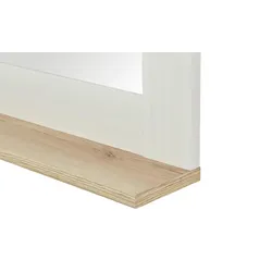 Bad-Spiegel   ¦ weiß ¦ Holzwerkstoff,Glas ¦ Maße (cm): B: 80 H: 70 T: 20.0