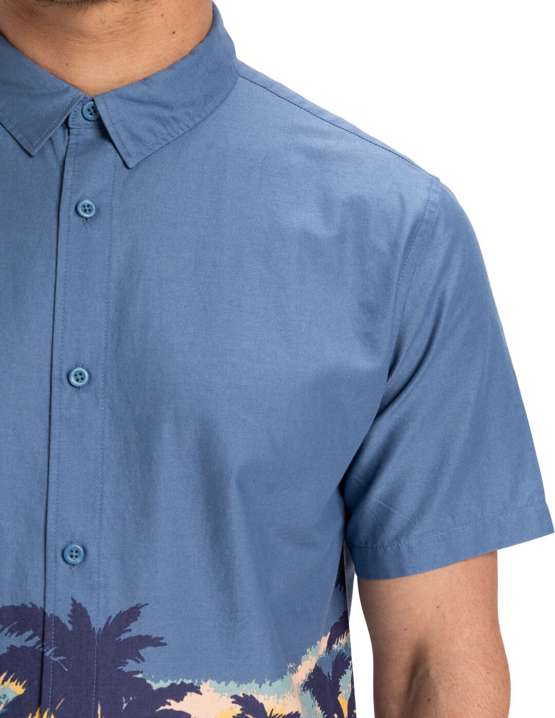 Funktionshemd QUIKSILVER "Apero Classic Engineered", Herren, Gr. XS, blau (coronet blau engineerot), Obermaterial: 100% Baumwolle., Hemden Funktionshemd coronet blau engineerot XS