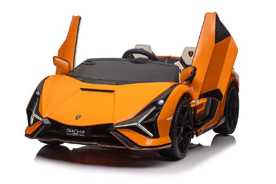 Kinderfahrzeug - Elektro Auto "Lamborghini SIAN 2 Sitzer" -4 Motoren-
