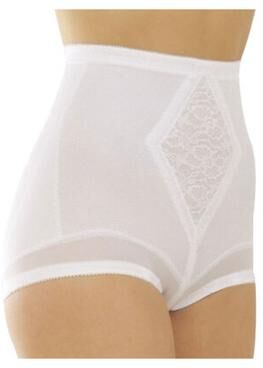 Plus Size Women's Medium Shaping Panty Brief by Rago in White (Size XL)