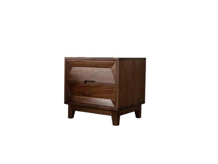 YCCHAH Bett mit Stauraum Massivholz-Nachttisch, Schlafzimmer-Aufbewahrungsschrank, Seitenschrank, Modern, Schlicht Desktop