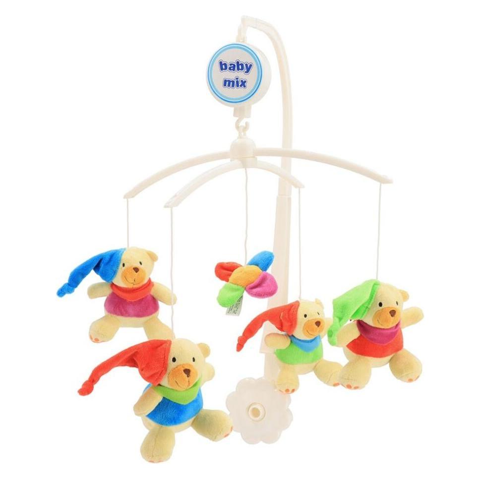 Baby Mix 14306 KARUSSELL-TEDDYBÄREN IN BADEMÄNTELN (co14306)