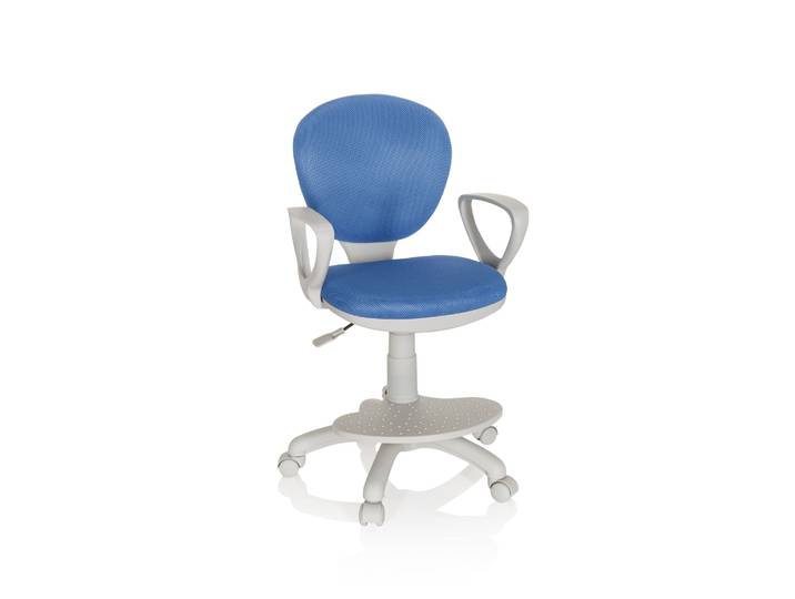 Chaise Pour Enfant / Chaise De Bureau Pour Enfant Kid Colour G1 Tissu Bleu Hjh Office