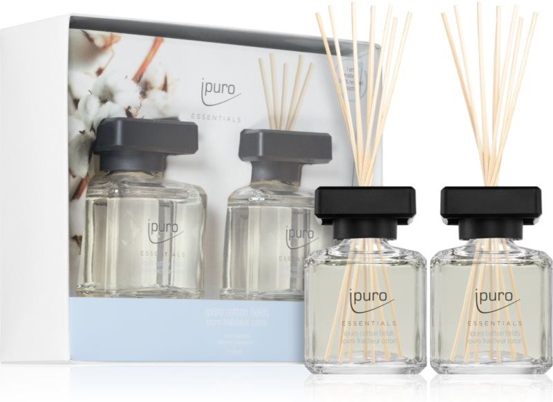 ípuro Essentials Cotton Fields coffret cadeau 2x50 ml