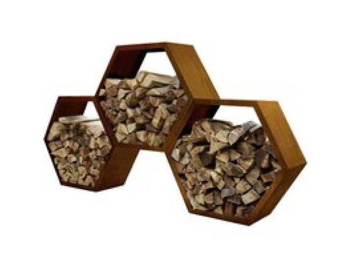 HOME DELUXE Porte-bûches »ANTARES« (lot de 3)