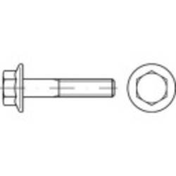 TOOLCRAFT 1067567 Sechskantschrauben mit Flansch M6 35 mm Außensechskant DIN 6921 Edelstahl A2 200 St.