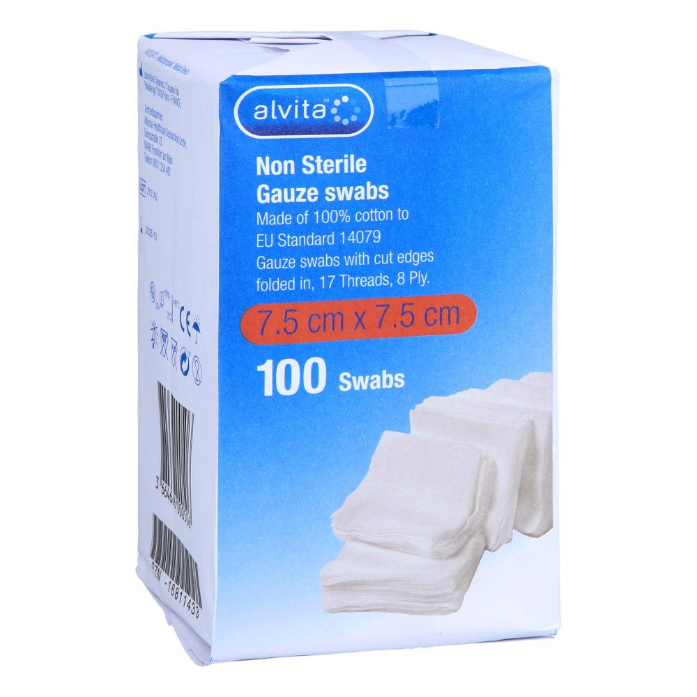 Alliance Healthcare Deutschland GmbH Alvita Unst Mullkom7.5x7.5 16811433
