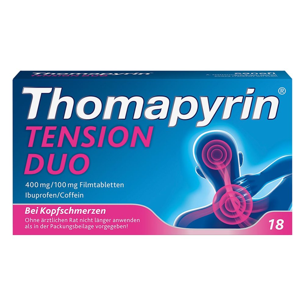 A. Nattermann & Cie GmbH Thomapyrin® TENSION DUO Kopfschmerztabletten 15420191