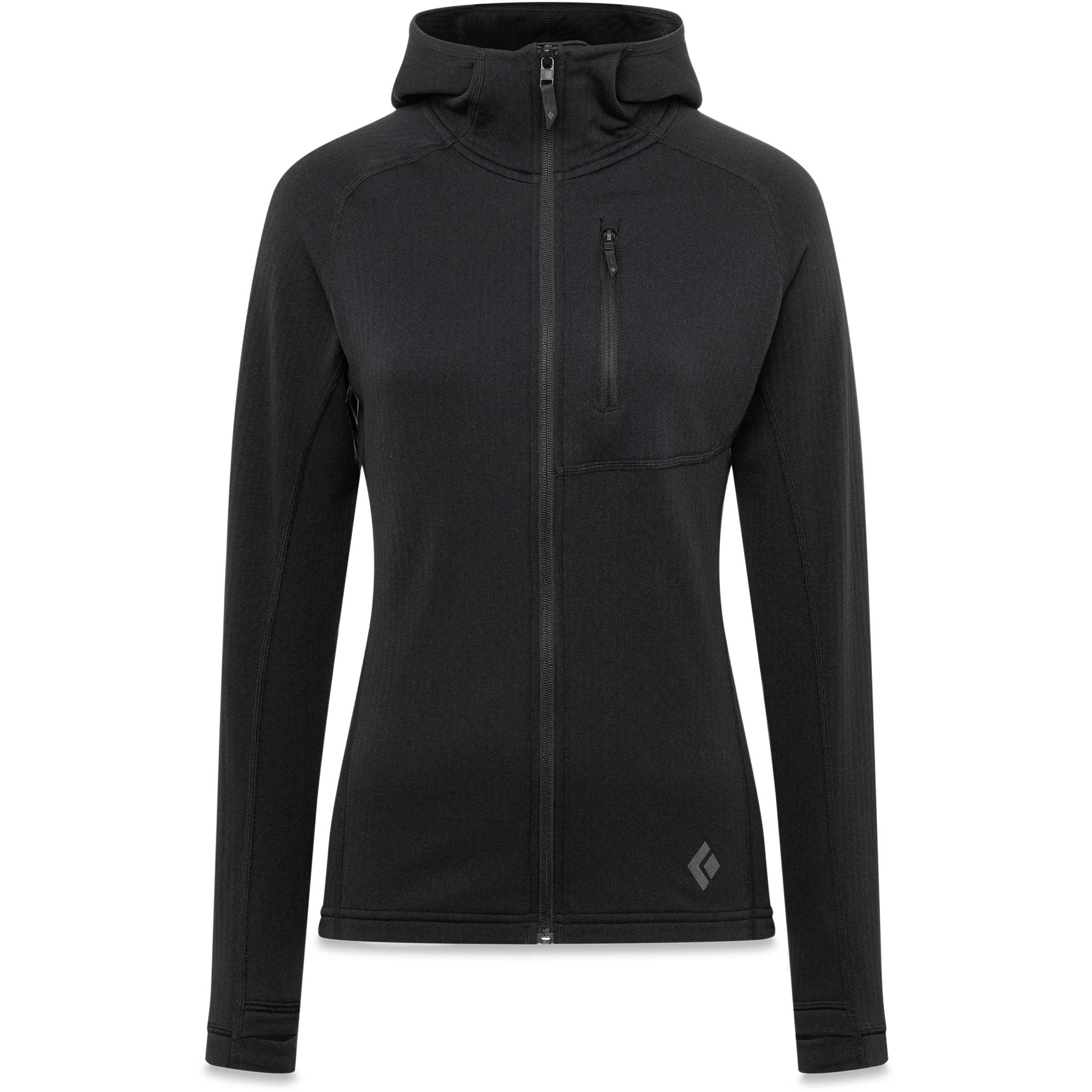 Black Diamond Coefficient Fleece Damen Fleecejacke schwarz Größe XL Trekking Widerstandsfähig Polartec