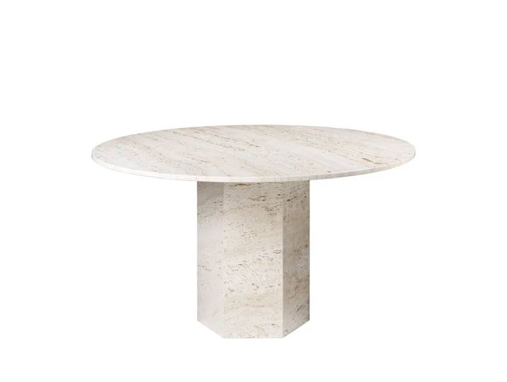 GUBI Table à manger Epic white