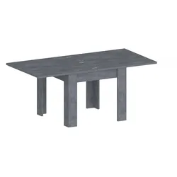 Esstisch HOME AFFAIRE "JESI", grau (zement, zement, zement), B:90cm H:75cm T:90cm, Tische, Esstisch