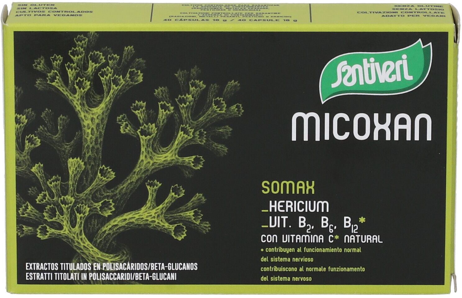SANTIVERI Sa Micoxan Somax, 40 capsule