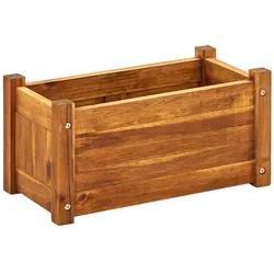 vidaXL Garten-Hochbeet Akazienholz 50x25x25 cm
