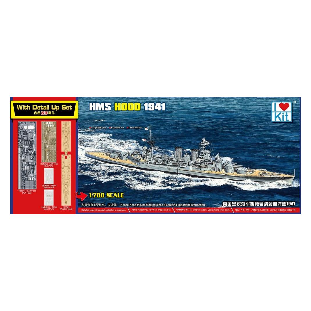 I Love Kit Top Grade HMS HOOD 1941 (65703)