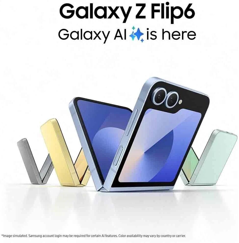 SAMSUNG Galaxy Z Flip6 5G 256GB - Blue