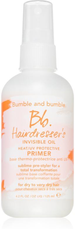 Bumble and bumble Hairdresser's Invisible Oil Heat/UV Protective Primer prep spray pour des cheveux parfaits 125 ml