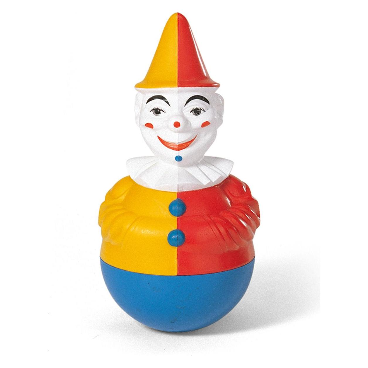 Rolly Toys Stand Up Jingling Clown Stehaufclown mit Glockensound für draussen (221141)