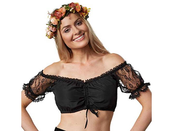 Dressforfun Dirndlblouse Maria - L