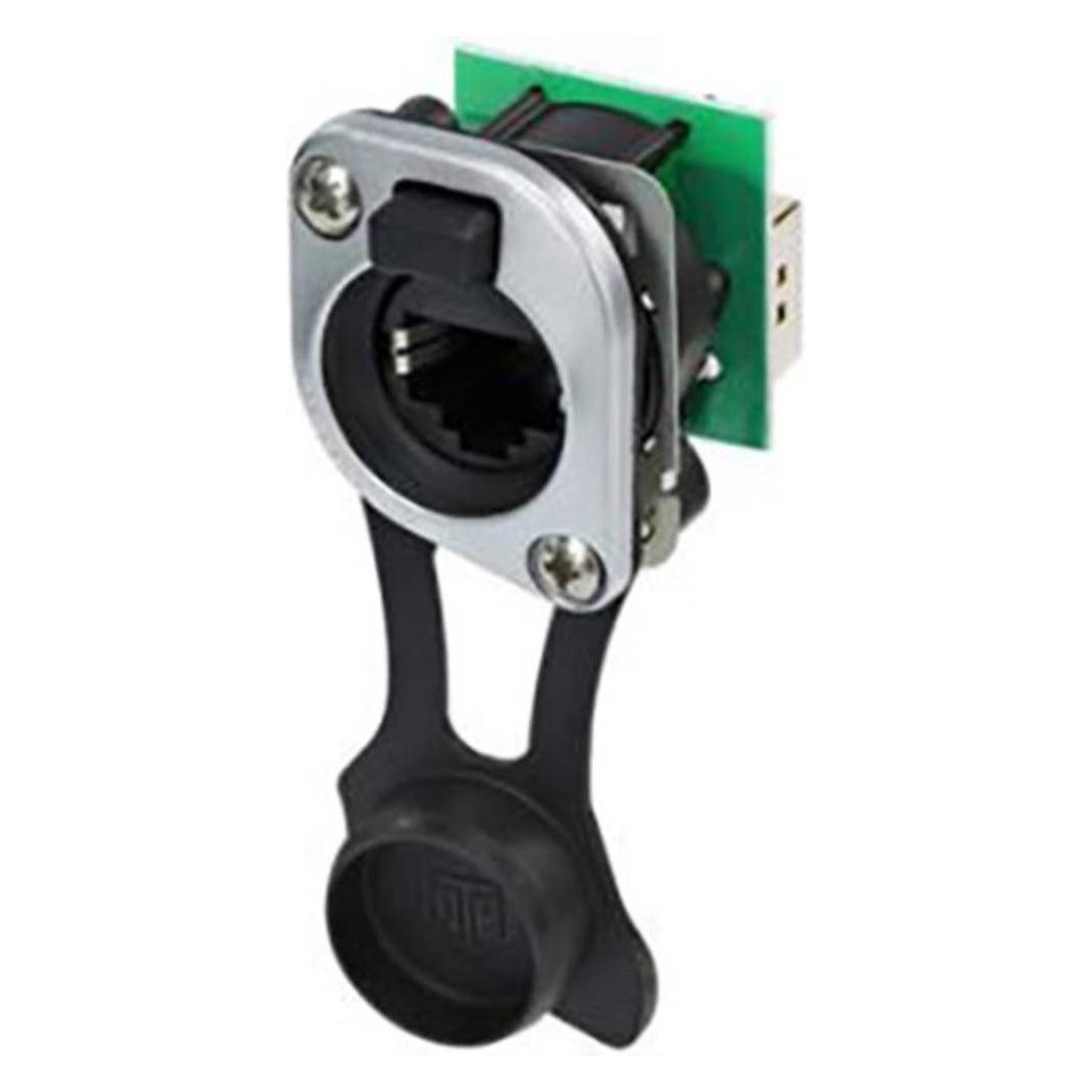 Neutrik RJ Steckverbindung ECON etherCON RJ45 Durchführungsbuchse TOP (NE8FDP-TOP)