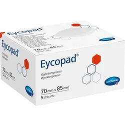EYCOPAD Augenkompressen 70x85 mm unsteril 5 St