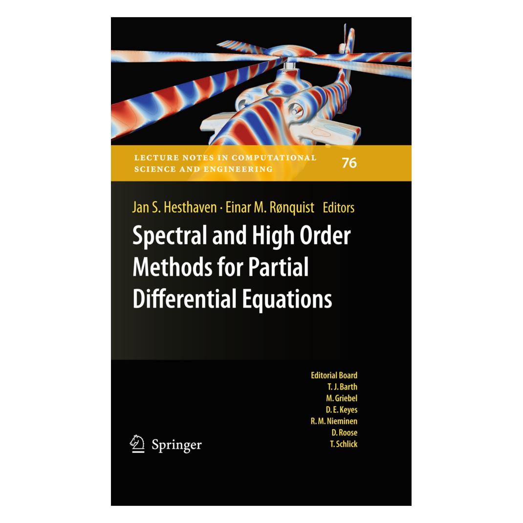 Springer Spectral and High Order Methods for Partial Differential Equations (Englisch, Softcover, Einar M. Rønquist, Jan S. Hesthaven) (55507867)