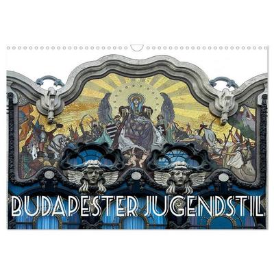 Budapester Jugendstil (Wandkalender 2026 DIN A3 quer), CALVENDO Monatskalender