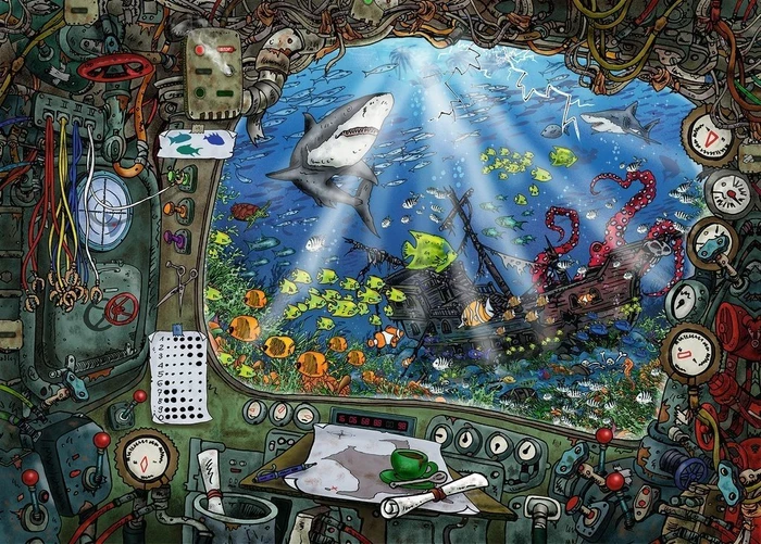 Ravensburger 199532 Exit Puzzle: U-Boot