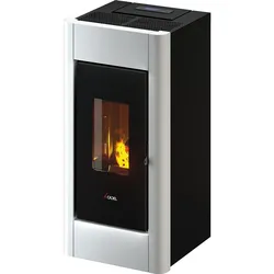Pelletofen Sweet 7 Air Grundgerät mit Verkleidung Metall Weiß, 7 KW