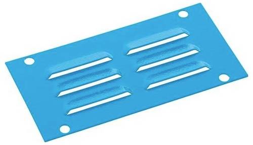 Hager MES-SOLSI011 MES-SOLSI011 Lüftungsschlitz- flansch m.Gitter 178x88.5 RAL9005 Lüftungsschlitzflansch 1St.