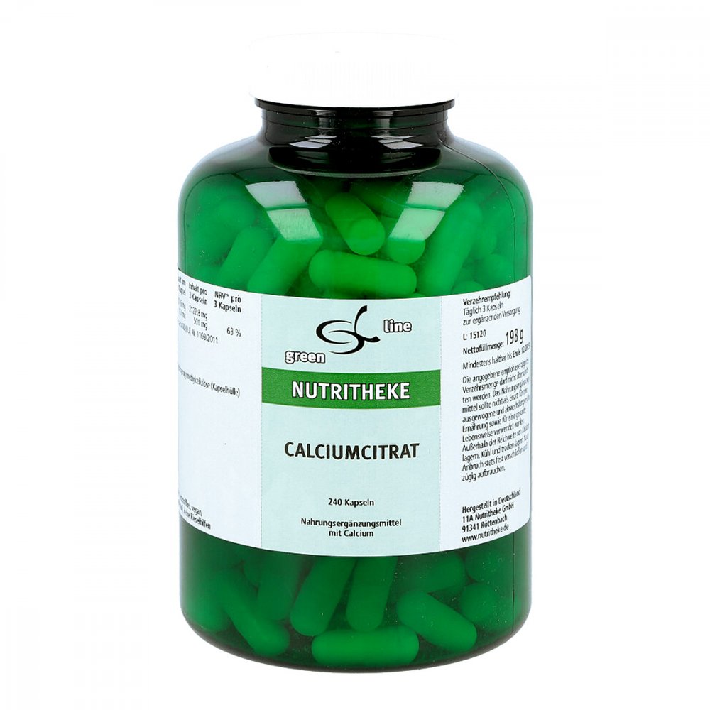 11 A Nutritheke GmbH Calciumcitrat Kapseln 07559555