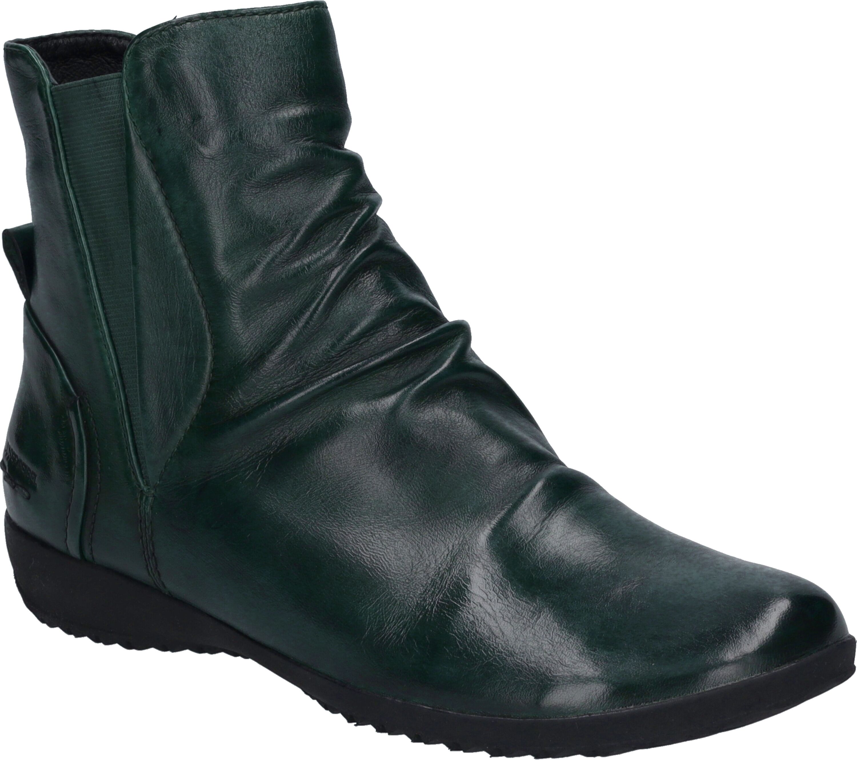 Stiefelette JOSEF SEIBEL "Naly 66, petrol", Damen, Gr. 37, blau (petrol), Obermaterial: 100% Rindsleder Leather cow., Schuhe Stiefelette