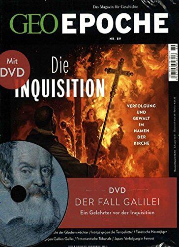 Michael Schaper - GEO Epoche / GEO Epoche mit DVD 89/2018 - Die Inquisition: DVD: Der Fall Galilei - Preis vom 01.10.2026 17:08:56 h