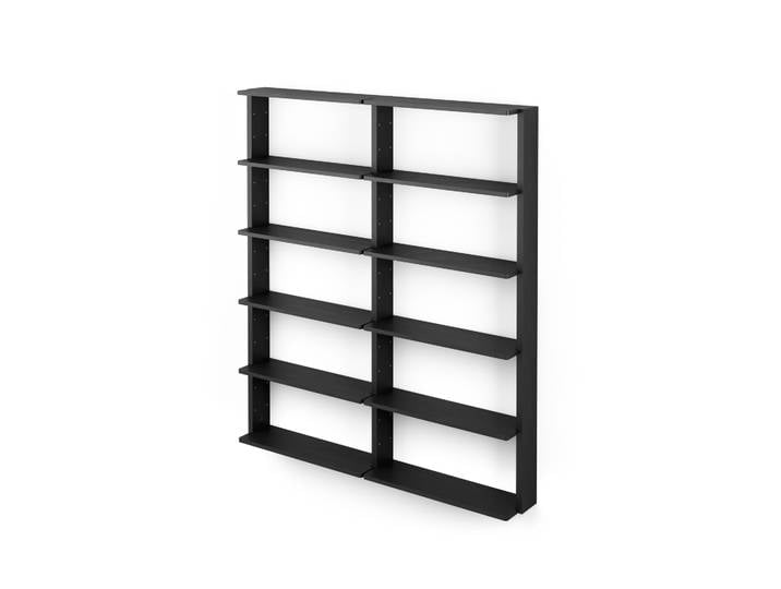 Massproductions Étagère murale Gridlock - T2-A12-0 Black stained Ash