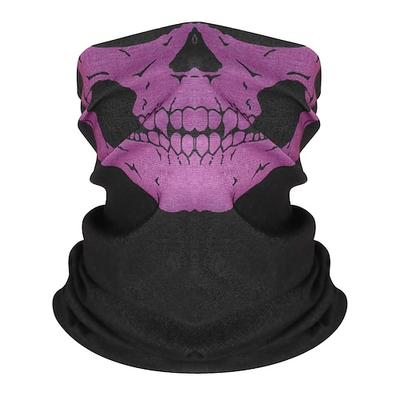 Halloween-Multifunktions-Magie-Kopftuch-Reitmaske zum Warmhalten um den Busen Halloween-Requisiten Schädel-Varietäts-Gesichtstuch
