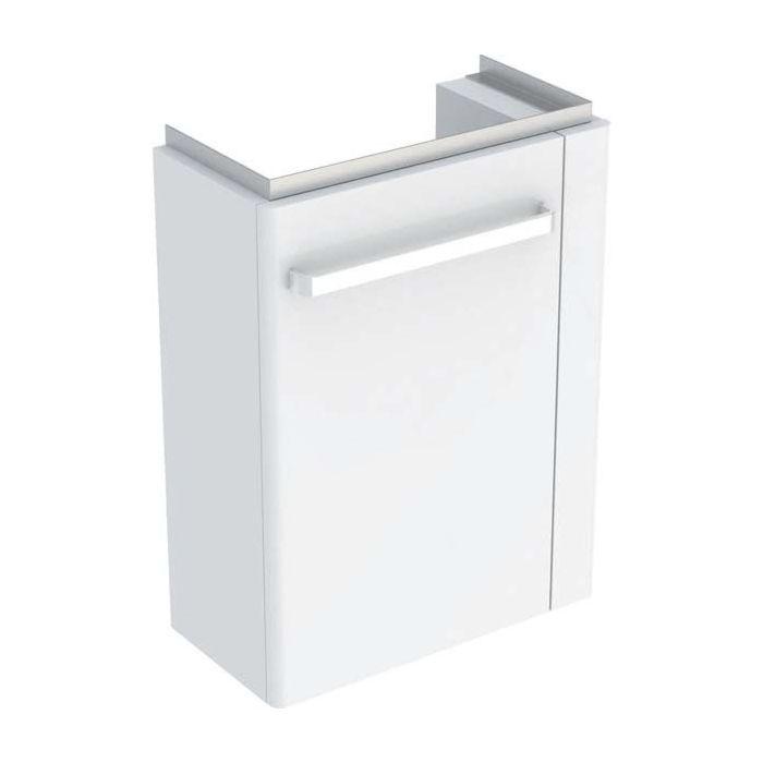 Geberit Renova Compact Unterschrank 862050000 44,8x60,4x22,2, weiss matt / weiss Hochglanz