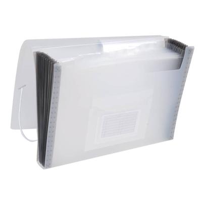 Fächertasche, 13-teilig, transparent Q-CONNECT KF02481