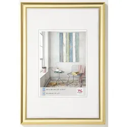 Walther Kunststoff-Bilderrahmen Trendstyle  Gold / 50 x 60