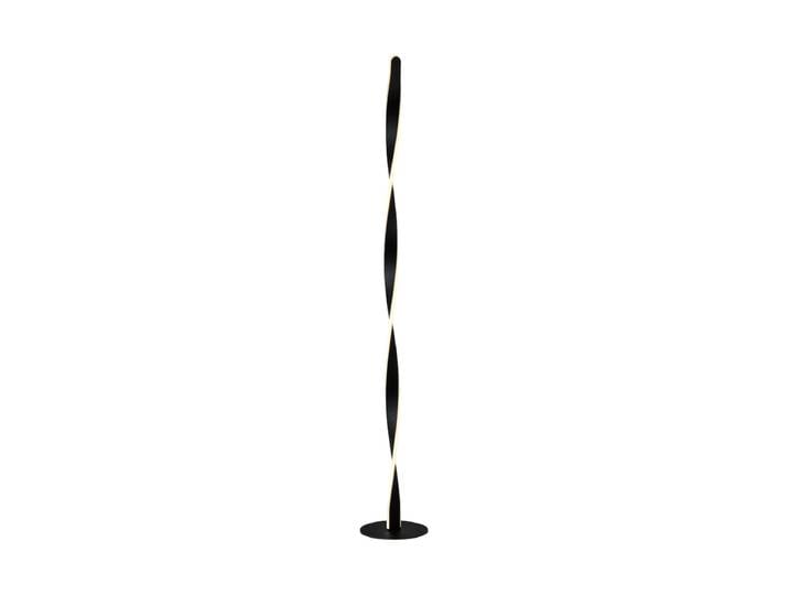 LED Design Stehlampe „Twist“ Schwarz Schuller