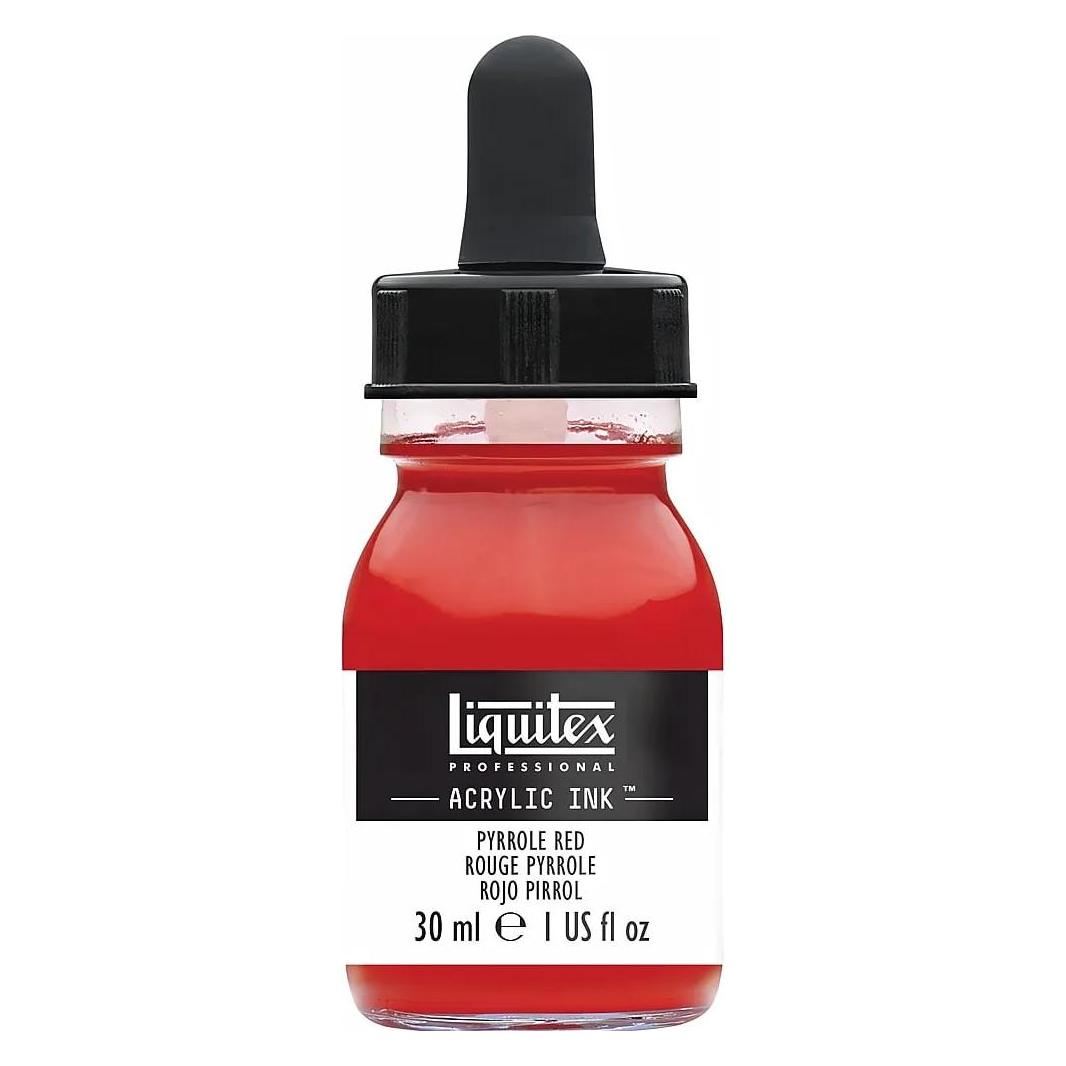 Winsor & Newton Prof Acrylic Ink 30Ml Pyrrole Red 321 (30 ml) (4260321)