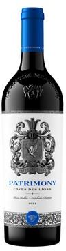 """Patrimony Caves des Lions 2021 Red Wine - California"""