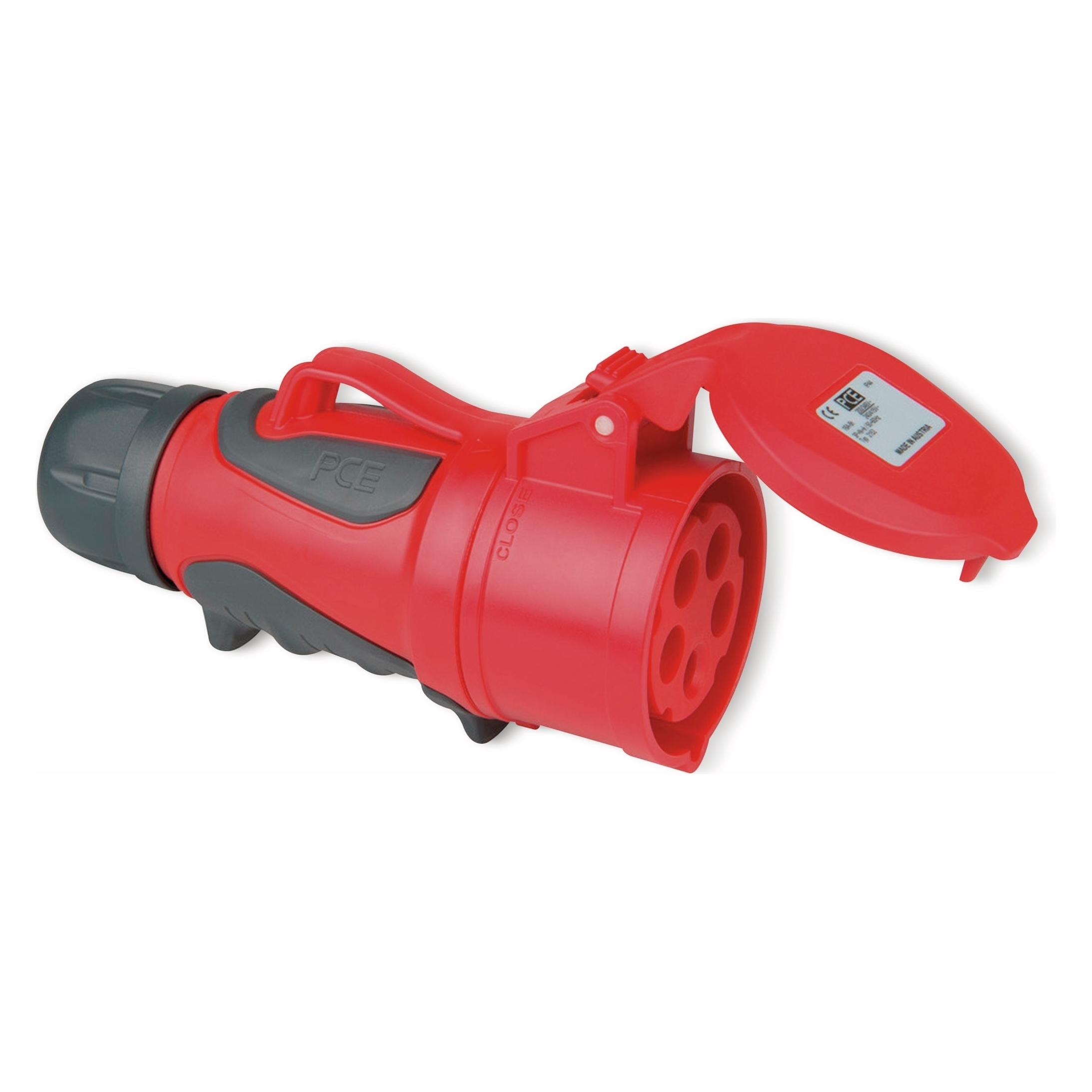PCE CEE Kupplung 16A 5p 6h GRIP (CEE 16/6) (2153-6)