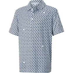 Puma Polo Boys Mattr Love, weiss/navy